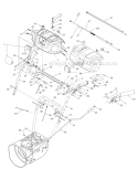Page D Diagram and Parts List for 31AE6GLF801 2005-2 Yard Man Snow Blower